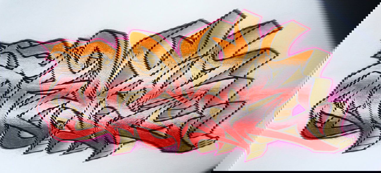 Graffiti Sketch - Photo by Escape - Freak, mfg, god (2014)