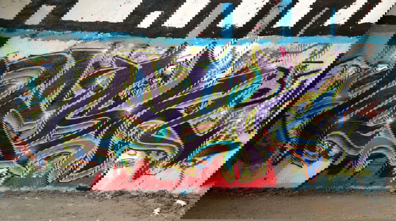 Graffiti Wall - Photo by Escape - wesk, mfg, god (2014)