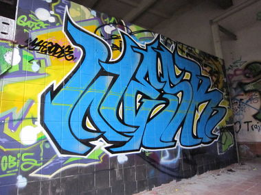 Graffiti Wall - Photo by Escape - wesk (2014)