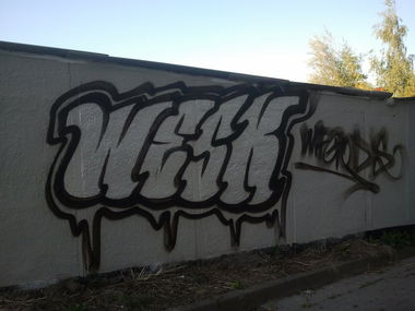 Graffiti Bombing - Photo by Escape (2014)