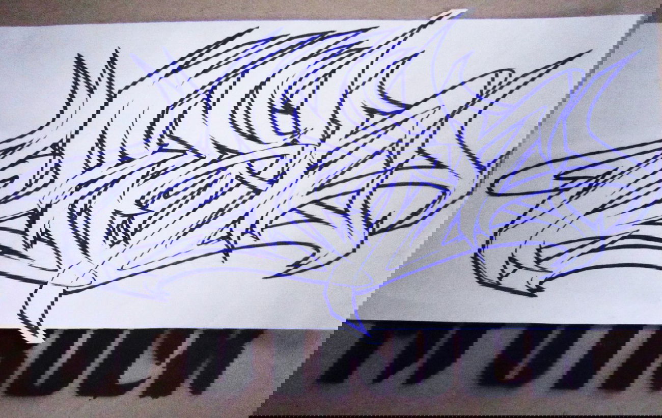 Graffiti Sketch - Photo by Escape (2013)