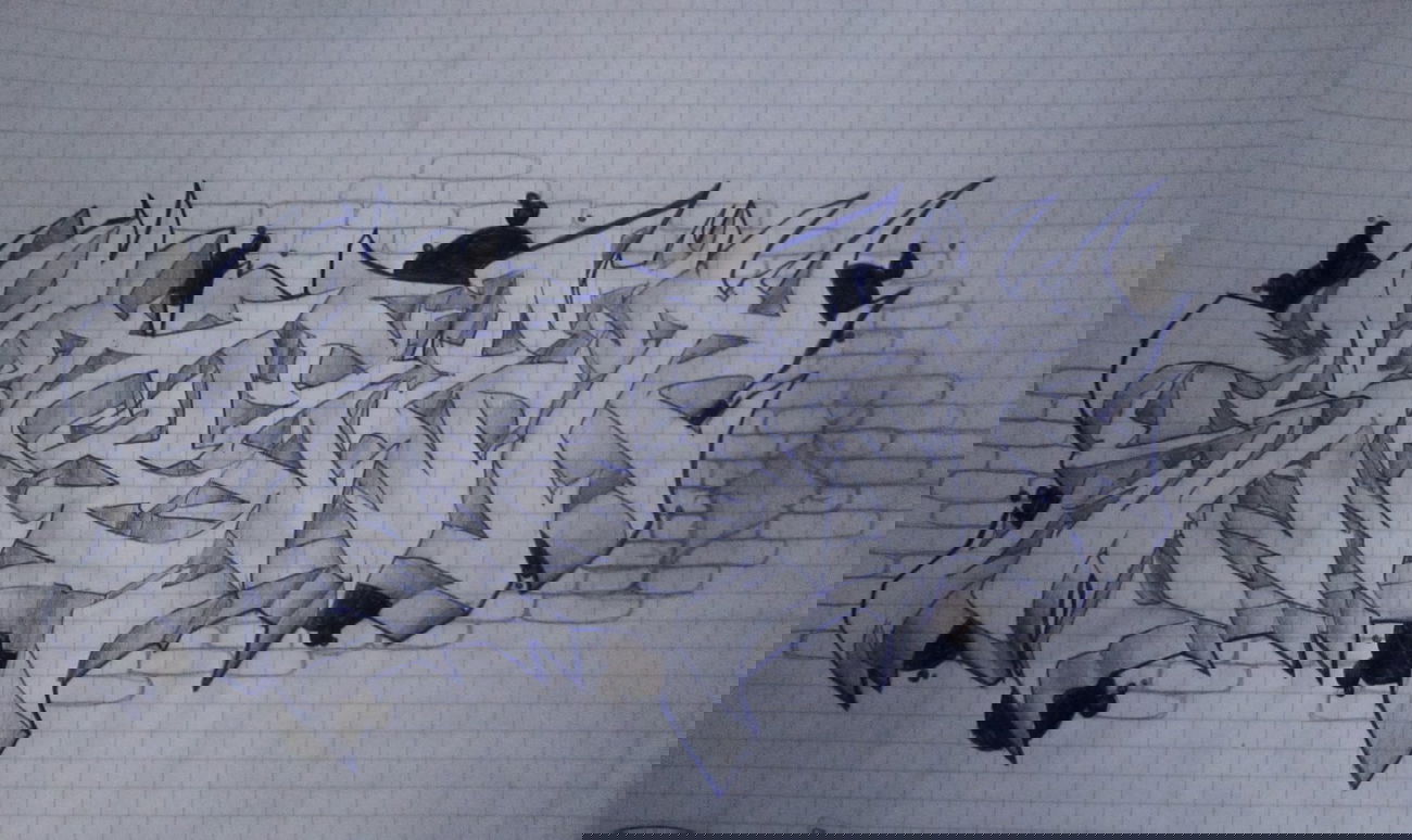 Graffiti Sketch - Photo by Escape (2013)