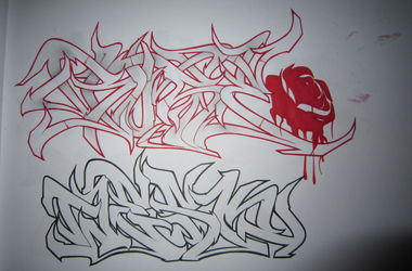 Graffiti Sketch - Photo by Escape (2014)