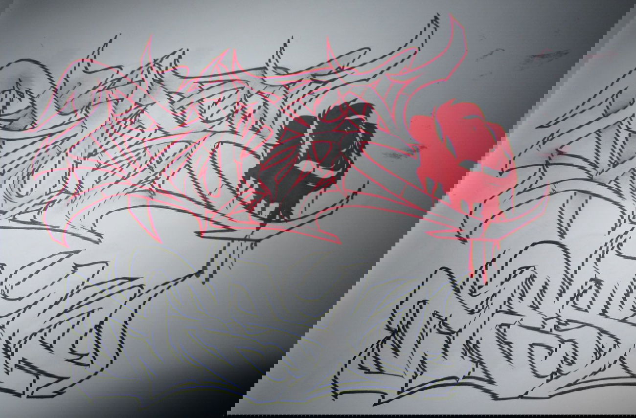 Graffiti Sketch - Photo by Escape (2014)