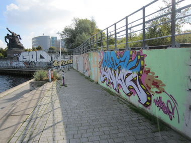 Graffiti Wall - Photo by Escape - wesk, rostock (2014)