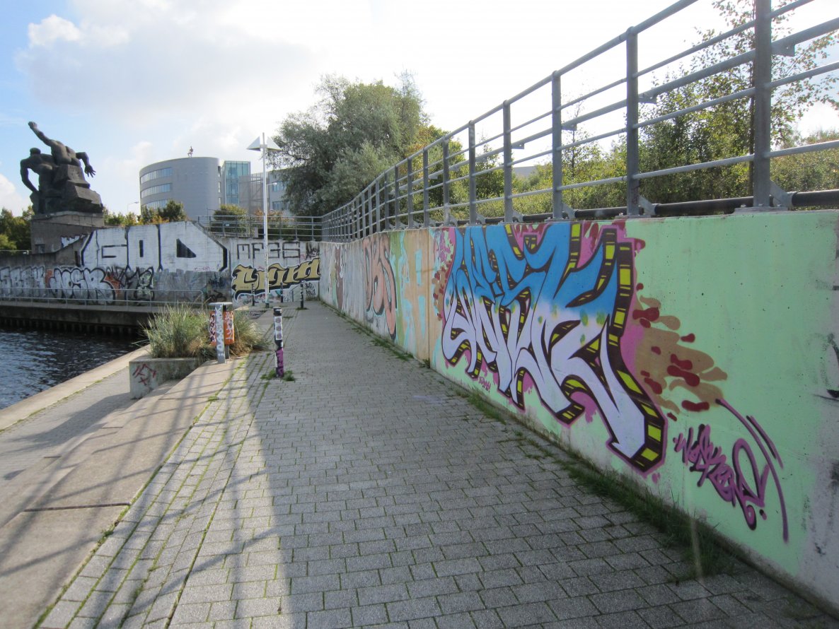 Graffiti Wall - Photo by Escape - wesk, rostock (2014)