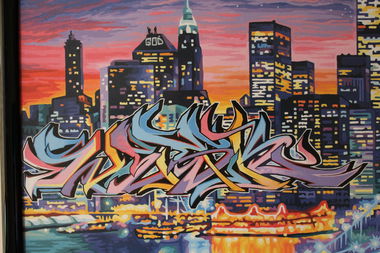 Graffiti Sketch - Photo by Escape - wesk, god, mfg (2013)