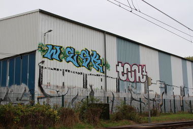 Graffiti Bombing - Photo by Escape (2013)