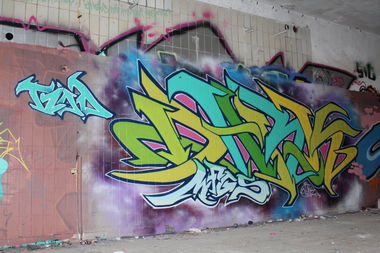 Graffiti Wall - Photo by Escape