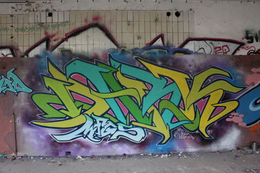 Graffiti Wall - Photo by Escape