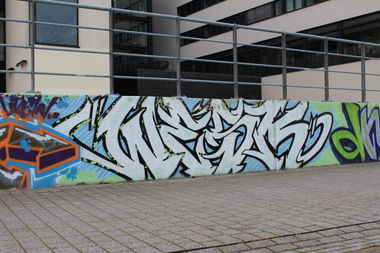 Graffiti Bombing - Photo by Escape