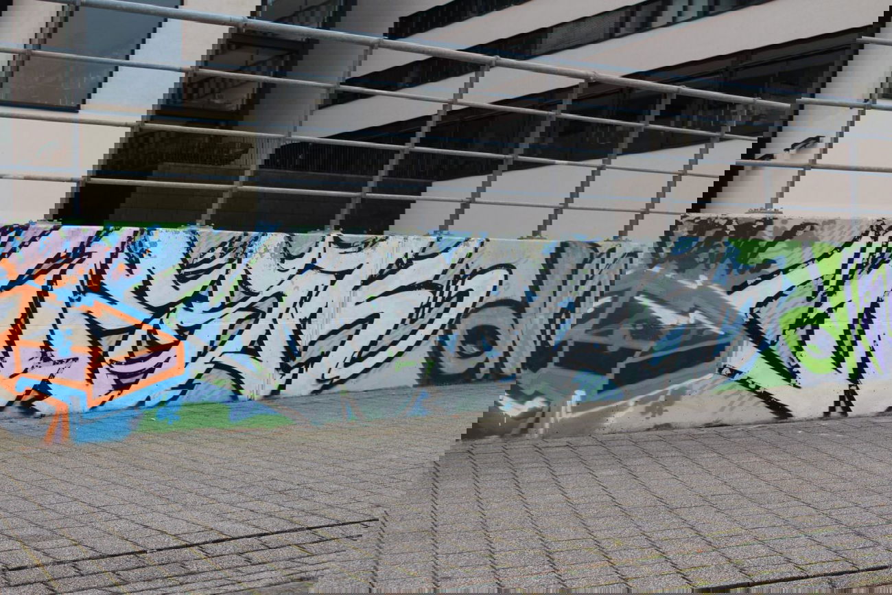 Graffiti Bombing - Photo by Escape