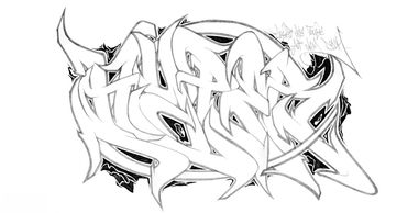 Graffiti Sketch - Photo by Escape (2015)