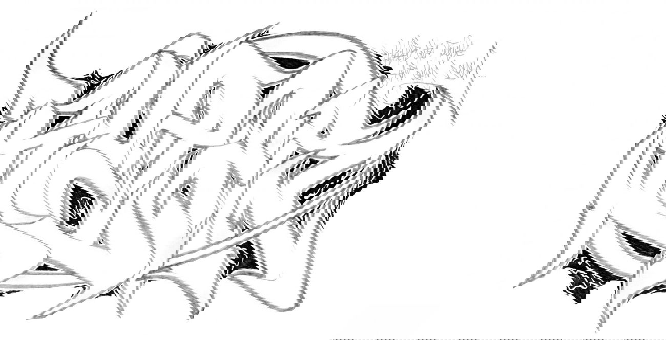 Graffiti Sketch - Photo by Escape (2015)