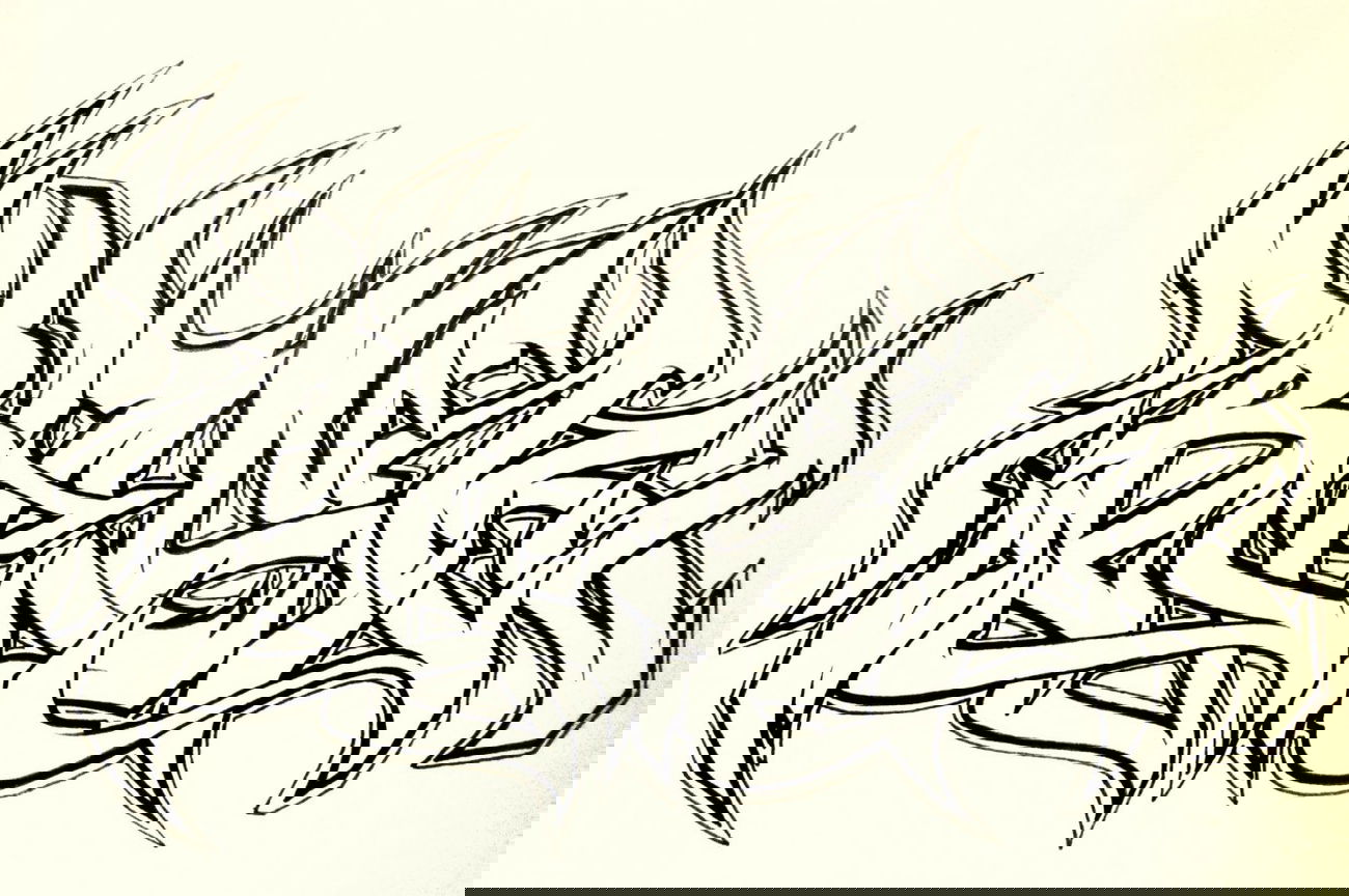 Graffiti Sketch - Photo by Escape (2014)