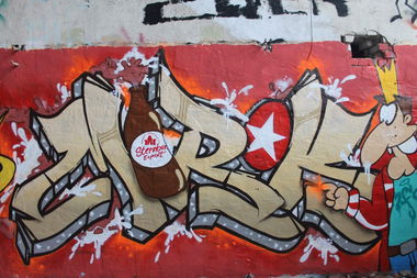 Graffiti Wall - Photo by Escape