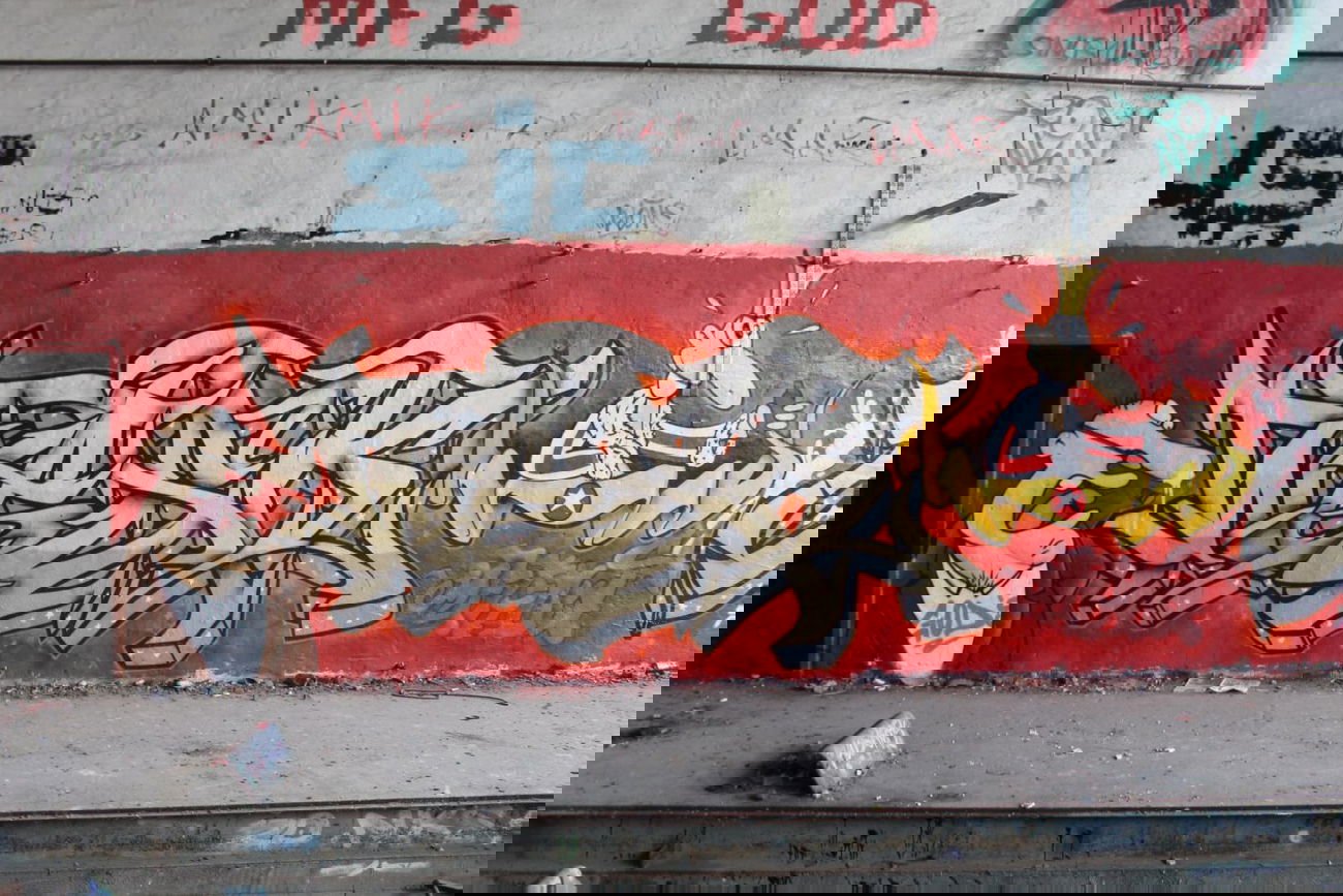 Graffiti Wall - Photo by Escape