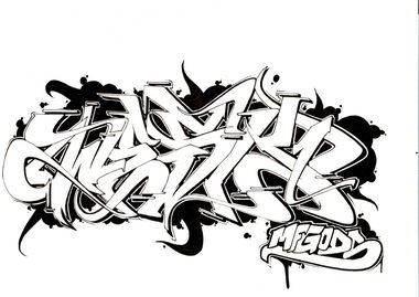 Graffiti Sketch - Photo by Escape (2015)