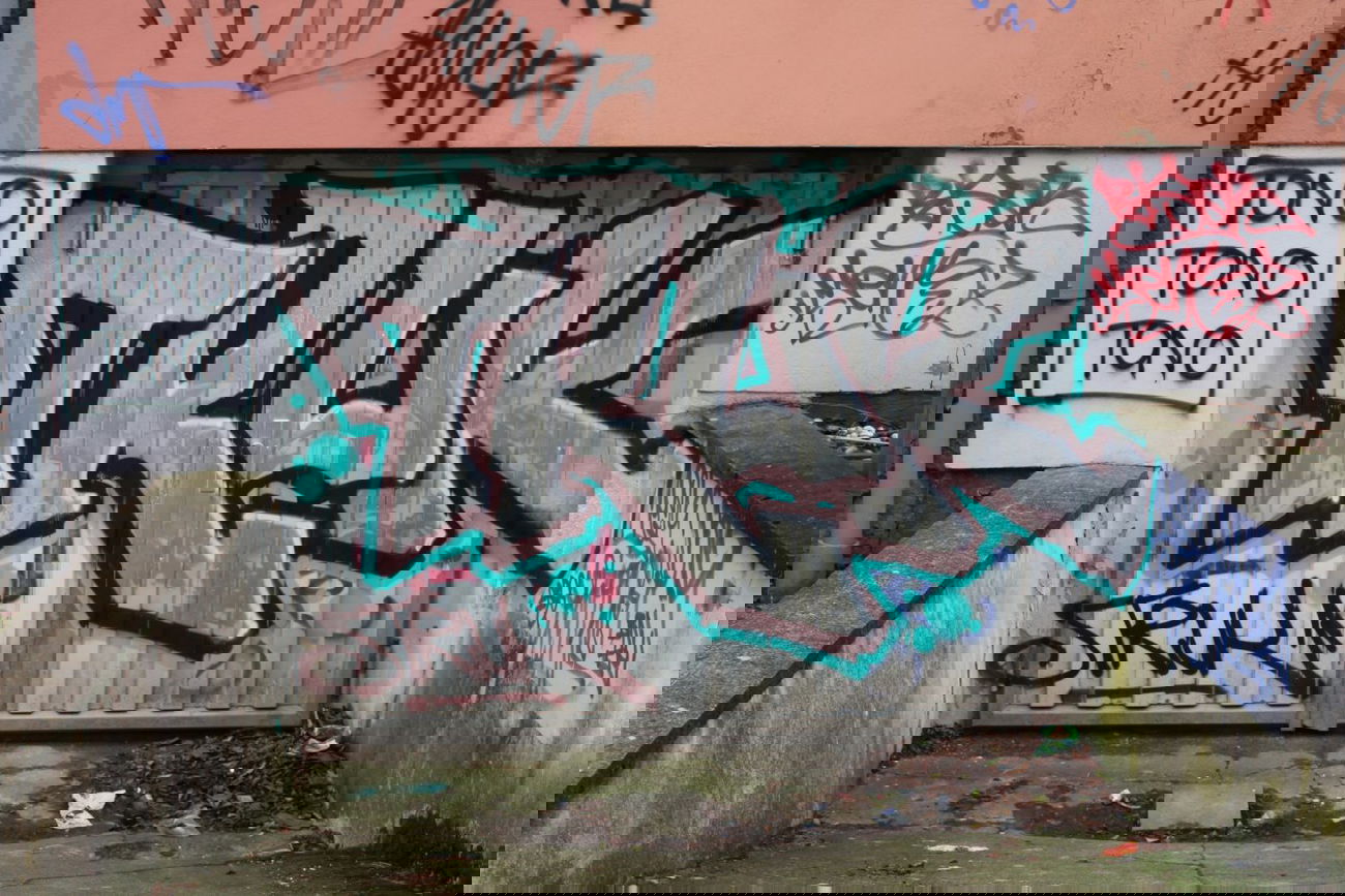 Graffiti Bombing - Photo by Escape