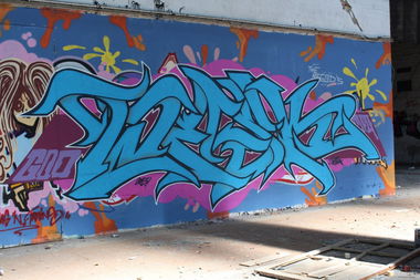 Graffiti Wall - Photo by Escape - wesk (2015)