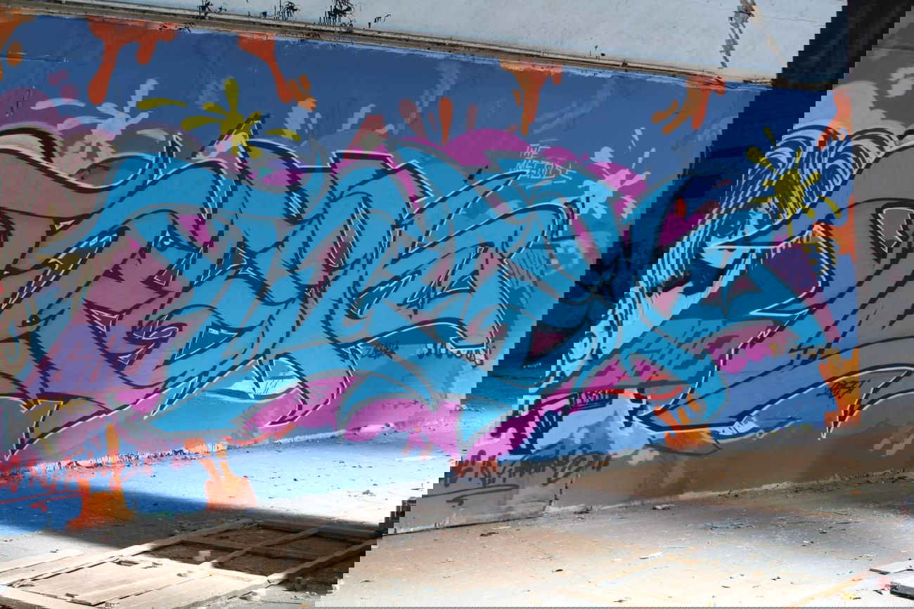 Graffiti Wall - Photo by Escape - wesk (2015)