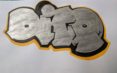 Graffiti Sketch - Photo by EshSulkz - dito (2020)