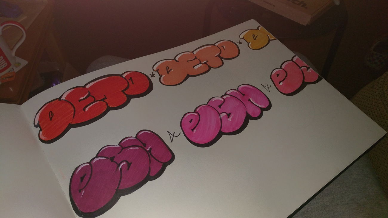 Graffiti Sketch - Photo by EshSulkz - Graffiti, throw, up (2020)