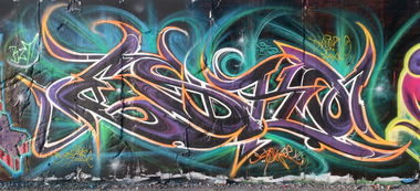 Graffiti Wall - Photo by Eskoe (2015)