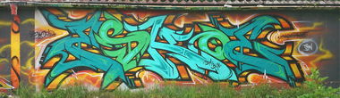 Graffiti Wall - Photo by Eskoe (2013)