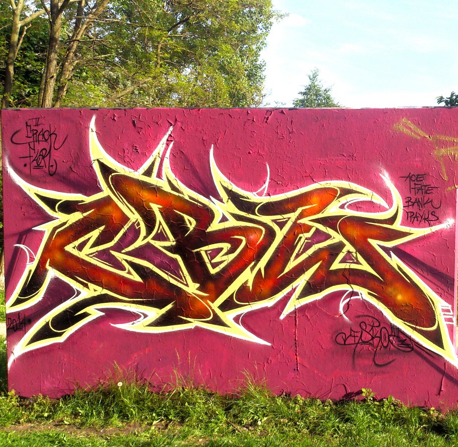 Graffiti Wall - Photo by Eskoe - CBW, esko (2014)