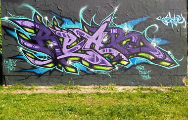 Graffiti Wall - Photo by Eskoe - Rear, esko (2014)