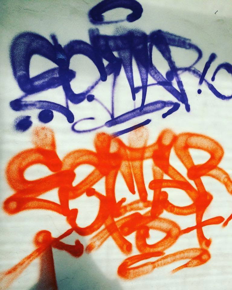 Graffiti Wall in Bucharest - Photo by Estar737 - taggs, bucharest, handstyle (2016)