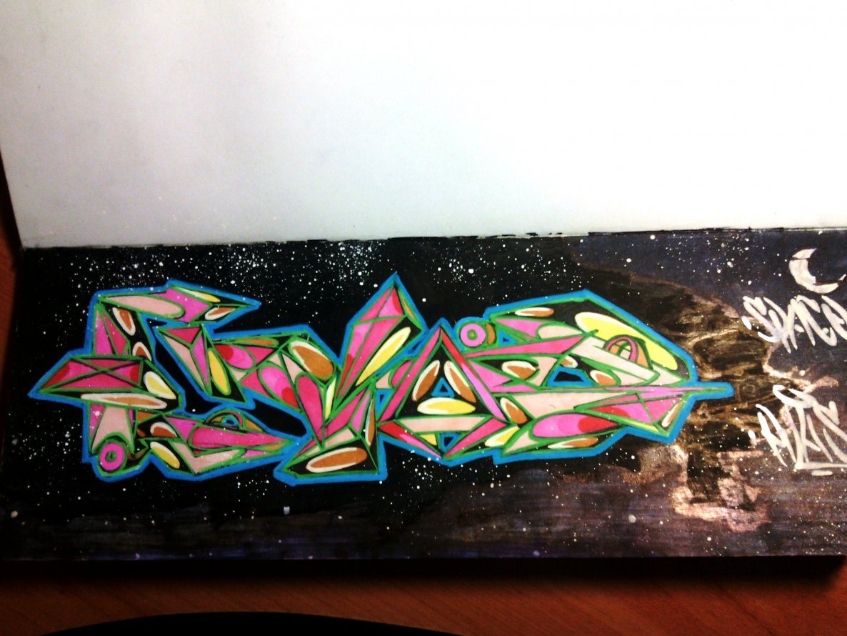 Graffiti Sketch - Photo by Evas3 - Evas, russia, kemerovo