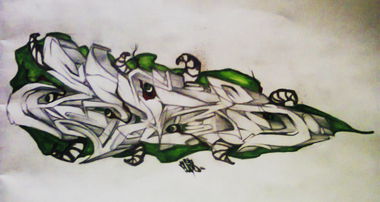 Graffiti Sketch - Photo by Evas3 - Evas (2013)