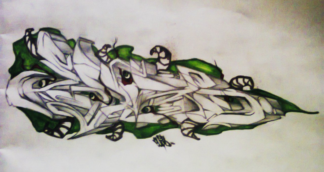 Graffiti Sketch - Photo by Evas3 - Evas (2013)