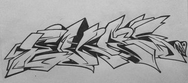 Graffiti Sketch - Photo by Evas3 - Evas (2013)