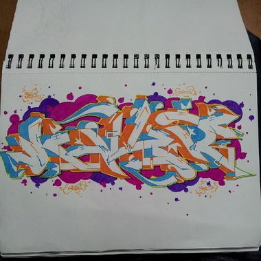 Graffiti Sketch - Photo by Evasd (2014)