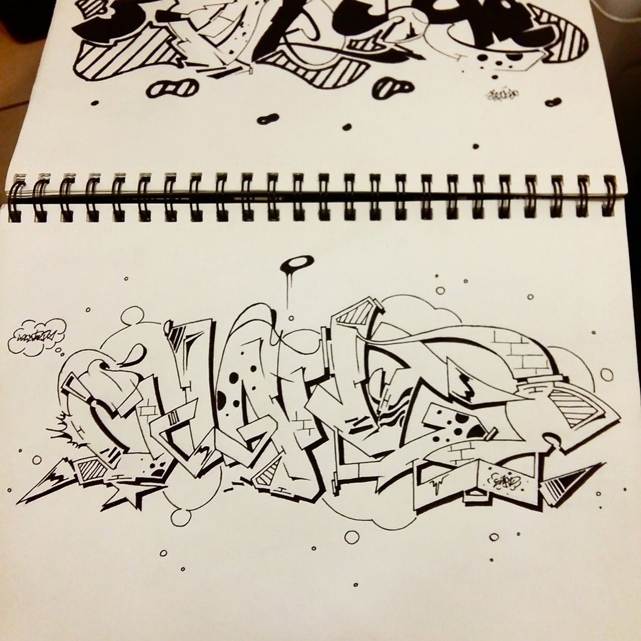 Graffiti Sketch - Photo by Evasd