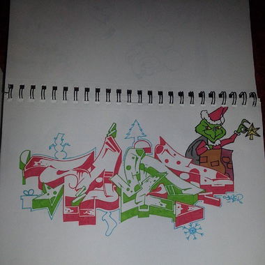 Graffiti Sketch - Photo by Evasd (2015)