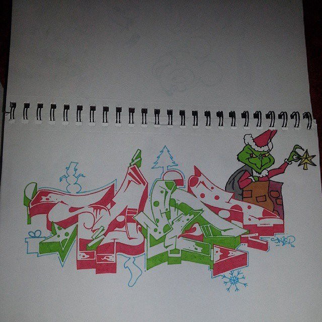 Graffiti Sketch - Photo by Evasd (2015)