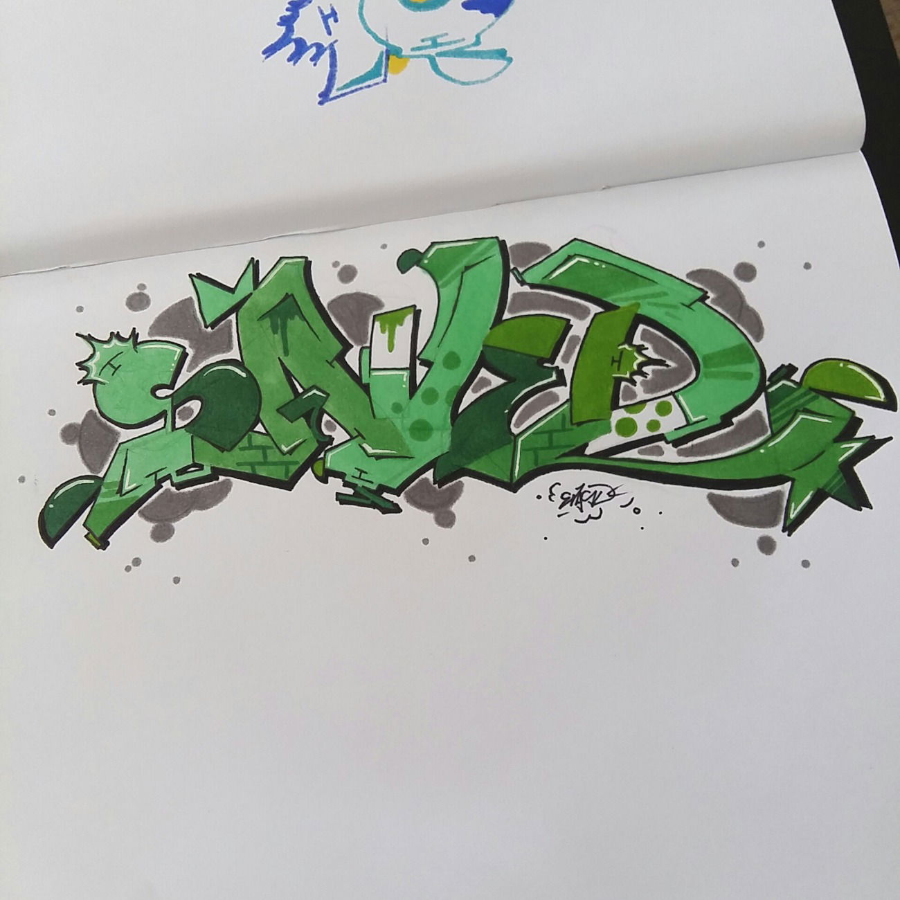 Graffiti Sketch - Photo by Evasd (2016)