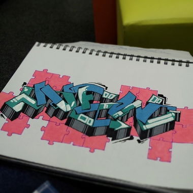 Graffiti Sketch - Photo by Evasd (2014)