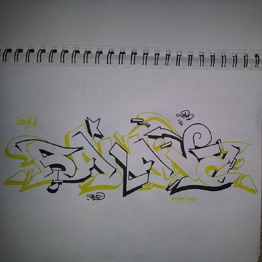 Graffiti Sketch - Photo by Evasd (2014)