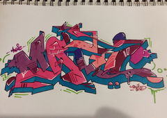 Graffiti Wall - Photo by Evasd (2016)