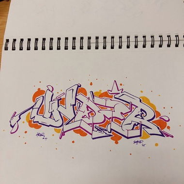 Graffiti Sketch - Photo by Evasd (2015)