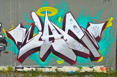 Graffiti Wall - Photo by Evian - Ian