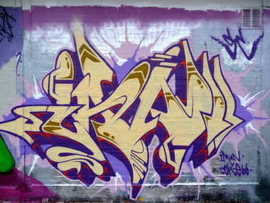 Graffiti Wall - Photo by Evian - Ian, Supercrew (2012)