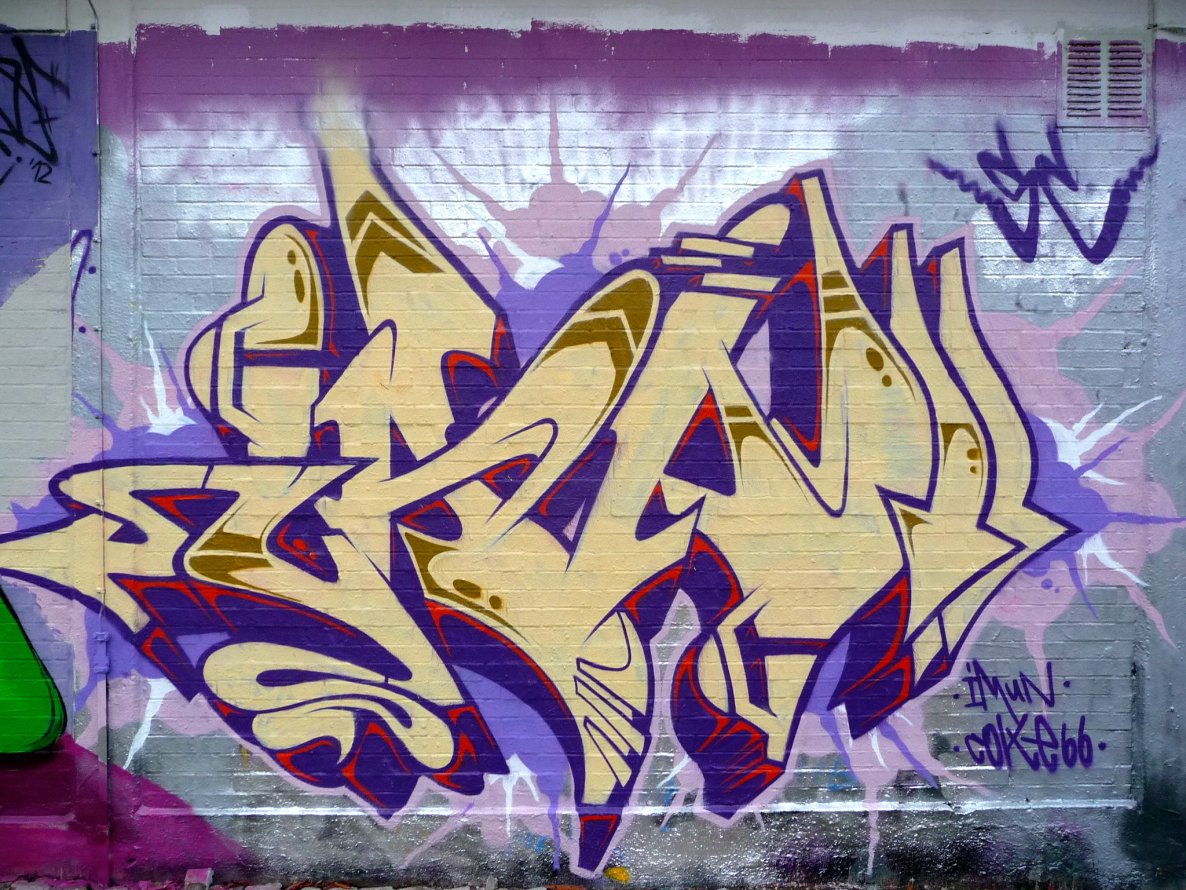 Graffiti Wall - Photo by Evian - Ian, Supercrew (2012)