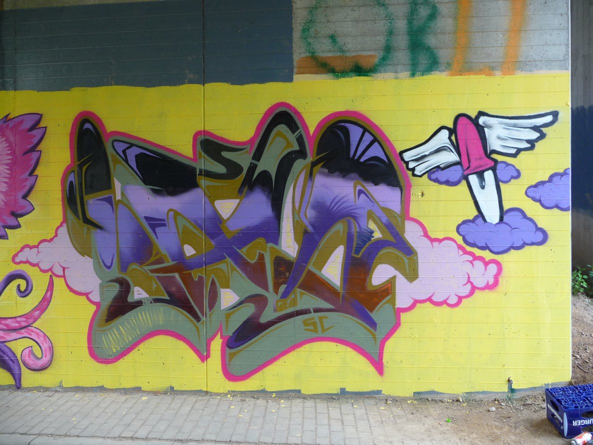 Graffiti Wall - Photo by Evian - Ian, Supercrew (2013)