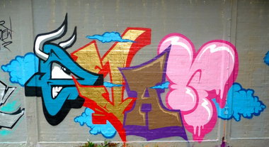 Graffiti Wall - Photo by Evian - Evan, Suoercrew (2013)